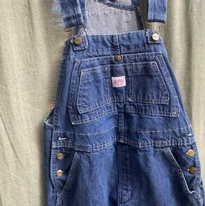 Blue Denim Overalls